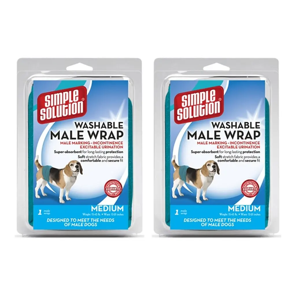 Simple Solution wasbare plasband reu M 30-58 cm – multipack 2 stuks