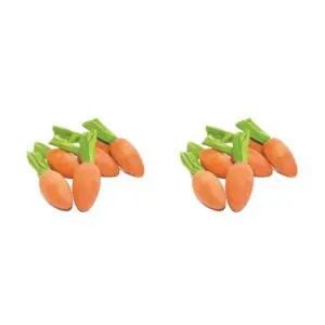 Critter's Choice knaaghout wortel 8 x 3 x 3 cm – multipack 2 x 6 stuks - Afbeelding 1