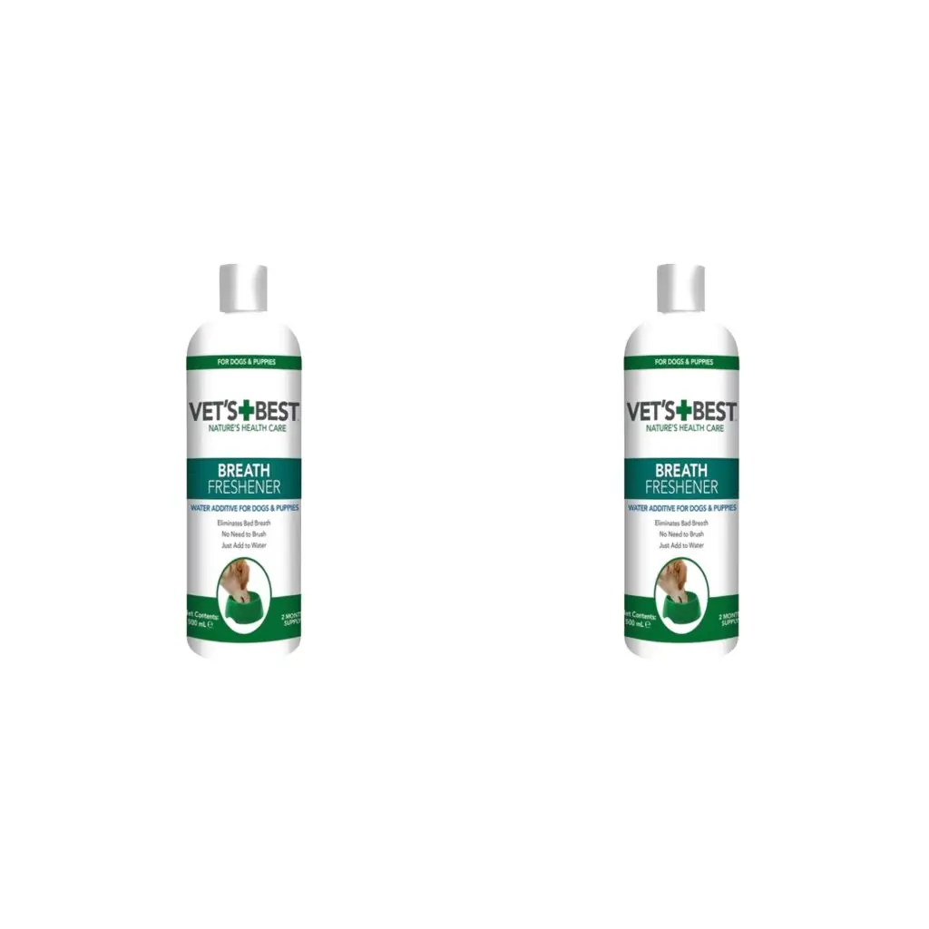 Vet's Best Breath Freshener mondwater hond 500 ml – multipack 2 stuks