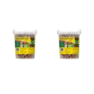 Utopia gedroogde visjes voor hond en kat 1,2 l – multipack 2 stuks - Afbeelding 1