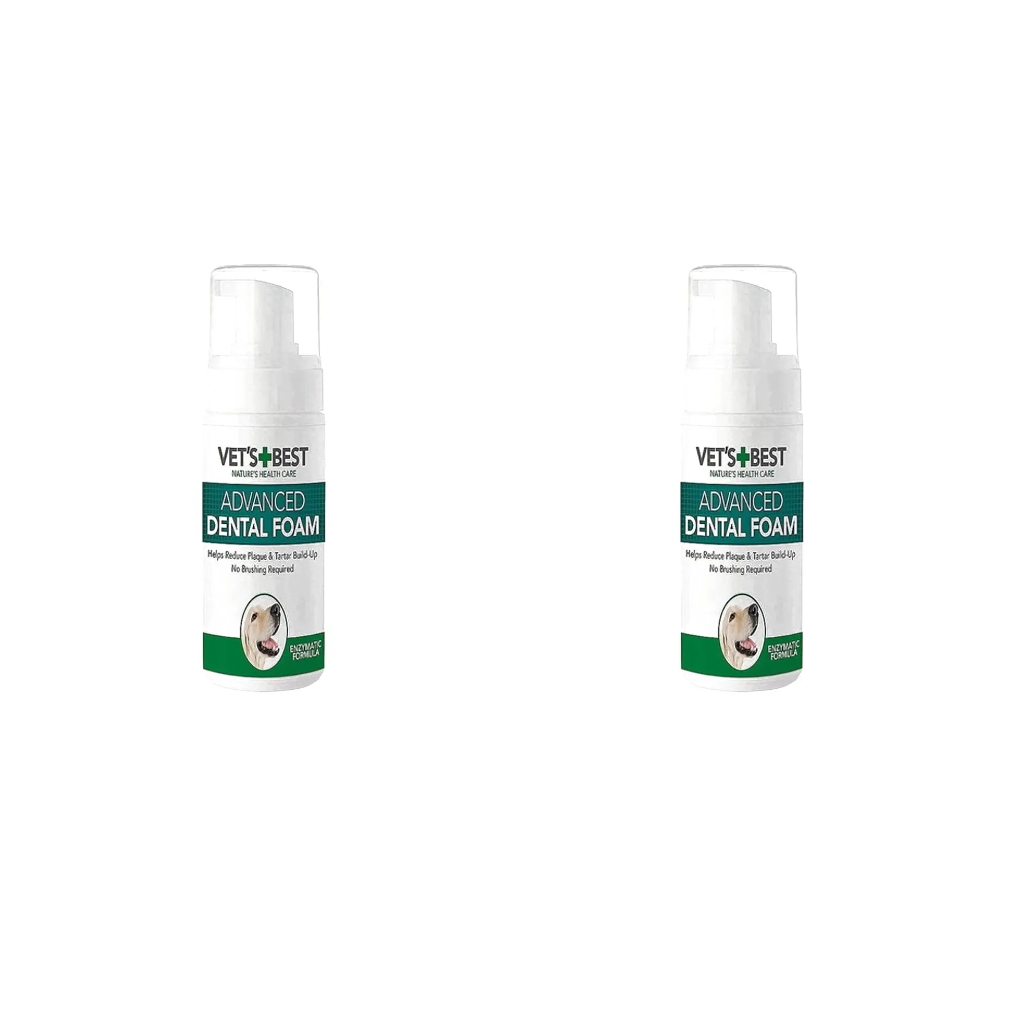 Vet's Best Dental Foam tandenreiniger hond 120 ml – multipack 2 stuks - Afbeelding 1