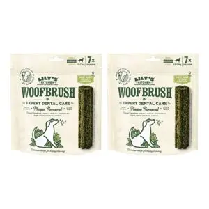 Lily's Kitchen Woofbrush kauwsnack M 28 g – multipack 2 x 7 stuks - Afbeelding 1