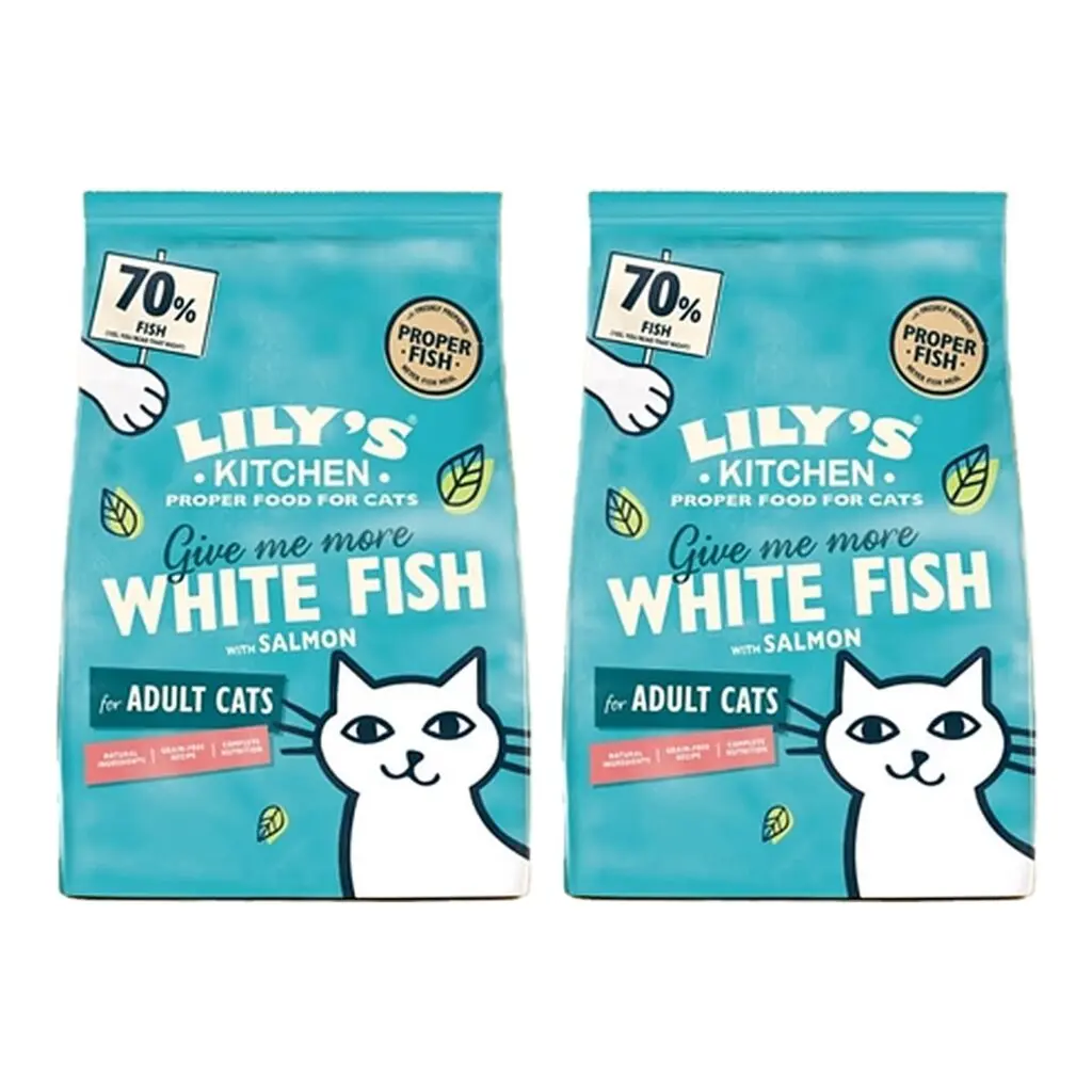 Lily's Kitchen kattenvoer Fisherman's Feast 800 g – multipack 2 stuks
