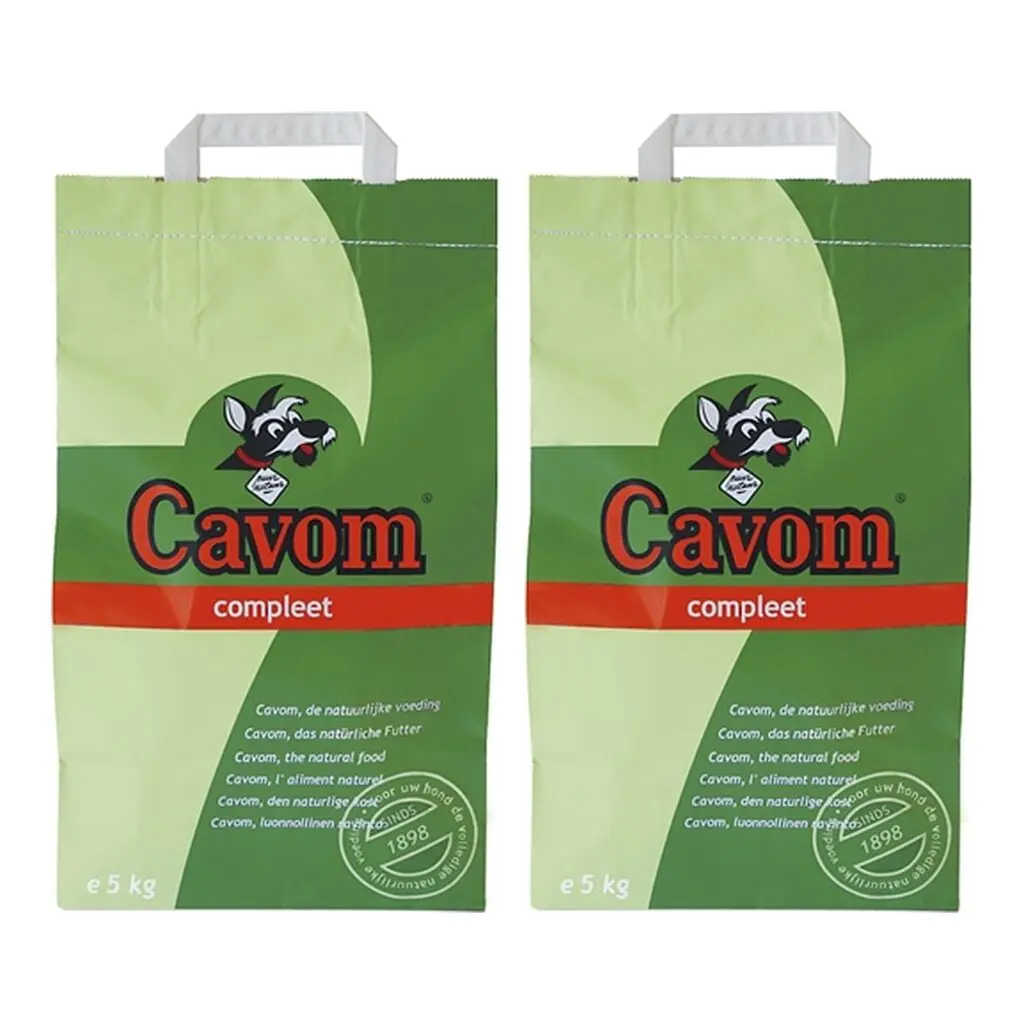 Hondenvoer Brokken - Cavom Compleet Rund & Lam - 2 x 5 kg (10 kg) - Voordeelverpakking