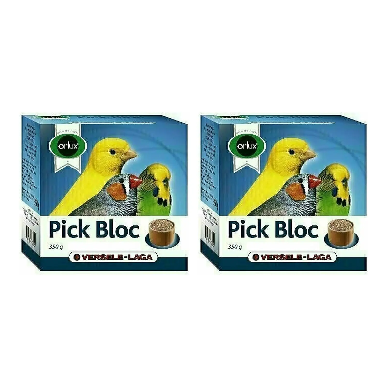 Orlux Pick Bloc piksteen vogel 350 g – multipack 2 stuks - Afbeelding 1