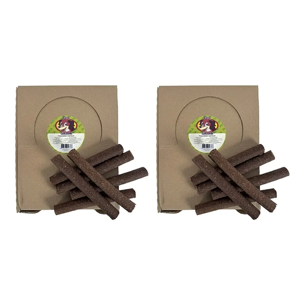 Petsnack sticks fricandel eend hondenkauwsnack 50 stuks – 2 stuks (multipack)