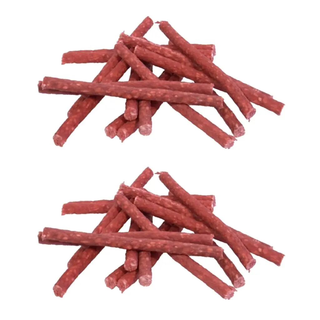 Petsnack Munchy Rood kauwstaafjes 12,5 cm – multipack 2 x 100 stuks