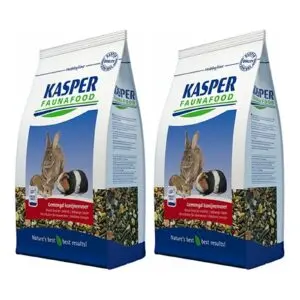 Kasper Faunafood konijnenvoer Hobbyline gemengd 3,5 kg – multipack 2 stuks - Afbeelding 1