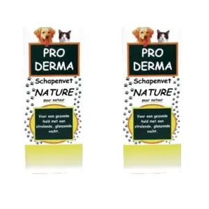Proderma schapenvet naturel blokjes hond en kat – multipack 2 x 3 stuks - Afbeelding 1