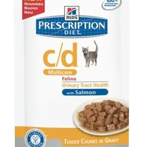 Hill's Prescription Diet c/d Multicare Feline zalm 12 x 85 g - Afbeelding 4