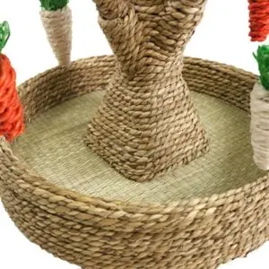 Rosewood speelboom knaagdieren zeegras 40 cm – met nepgroenten - Afbeelding 4