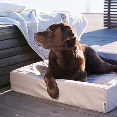 Bia Bed outdoor hondenmand taupe Bia-4 85 x 70 x 15 cm – waterafstotend