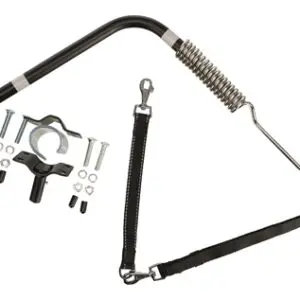 Trixie BikerSet fietsbeugel hond – met veer en afstandhouder - Afbeelding 1