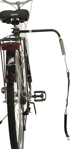 Trixie BikerSet fietsbeugel hond – met veer en afstandhouder