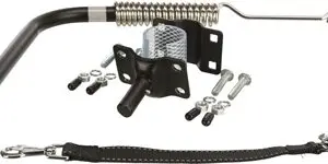 Trixie BikerSet fietsbeugel hond – met veer en afstandhouder - Afbeelding 6