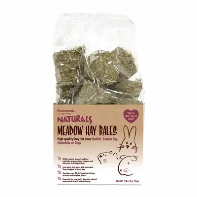 Rosewood Naturals hooi balen 1 kg – voor konijn, cavia en chinchilla