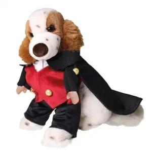Croci Halloween vampierenpak Tricky voor honden 30 cm – met cape - Afbeelding 4