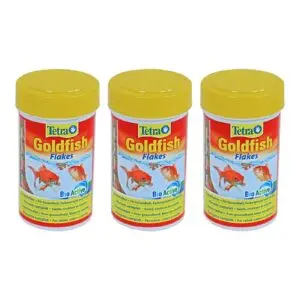 Tetra Goldfish vlokken BioActive 100 ml – goudvissenvoer, multipack 3 stuks - Afbeelding 1