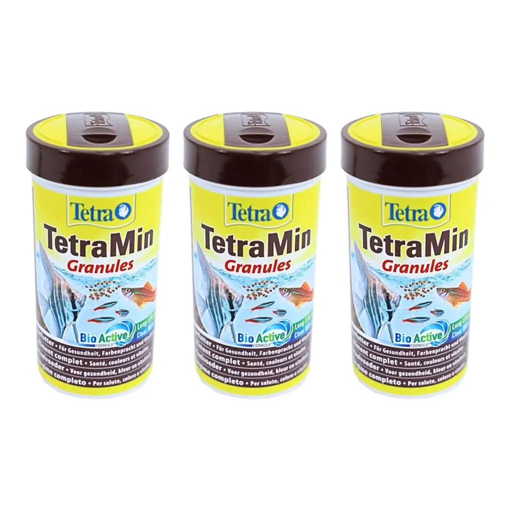 Tetra granulaat siervissen 250 ml – langzaam zinkend – multipack 3 stuks