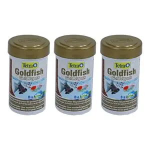 Tetra AnimIn Gold goudvisvoer spirulinavlokken 100 ml – multipack 3 stuks - Afbeelding 1