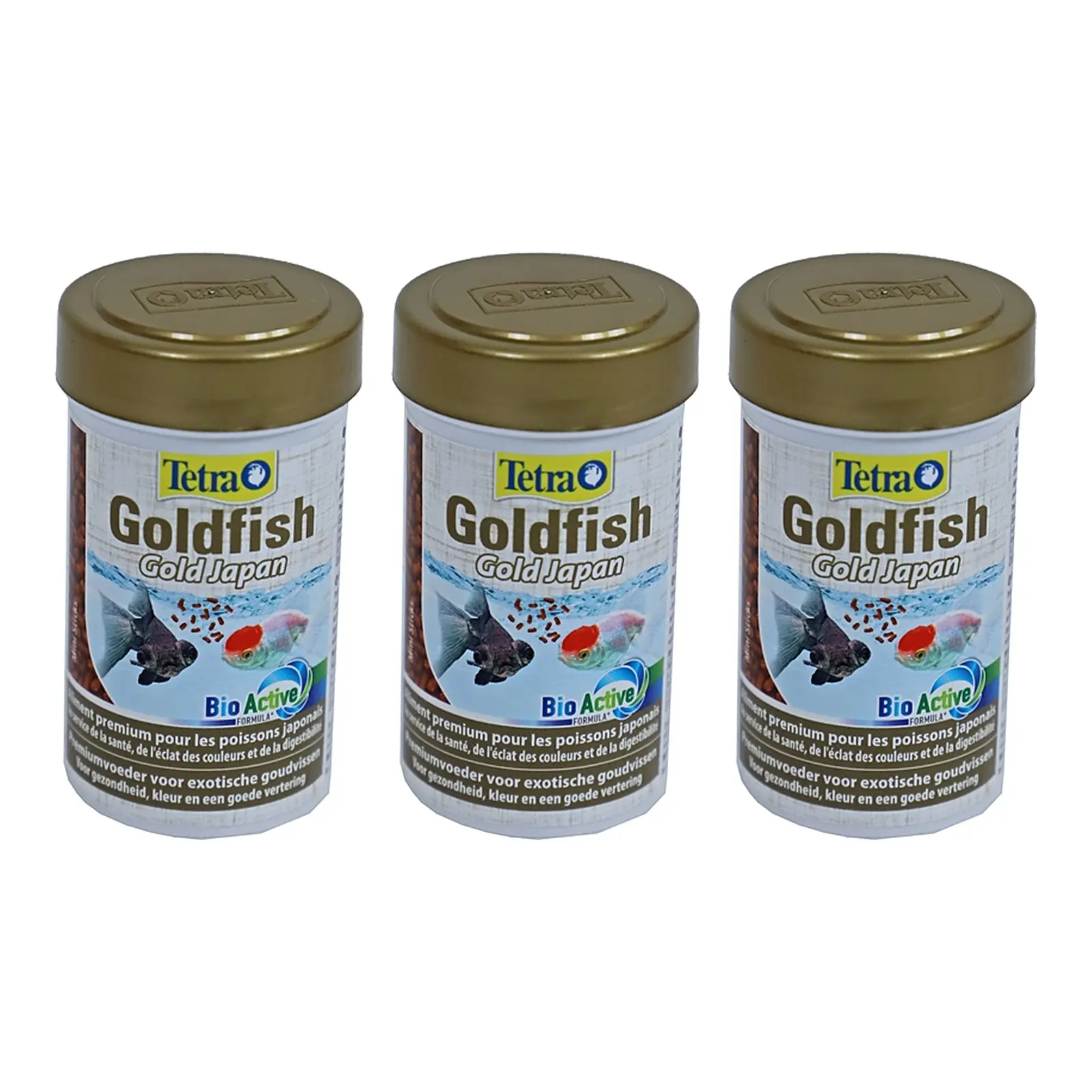 Tetra AnimIn Gold goudvisvoer spirulinavlokken 100 ml – multipack 3 stuks - Afbeelding 1