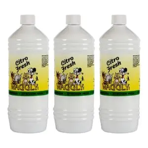 Waggly citronella reiniger 1 l – biologisch afbreekbaar – multipack 3 stuks - Afbeelding 1