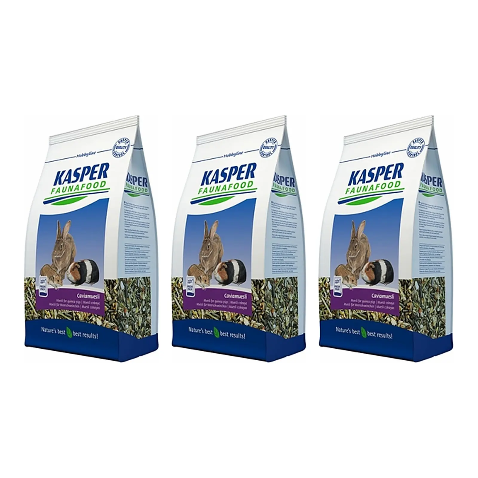 Kasper Faunafood caviavoer muesli 2,5 kg – multipack 3 stuks - Afbeelding 1