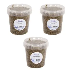 De Vries Black Soldier Fly meelwormen 120 g (870 ml) – multipack 3 stuks - Afbeelding 1