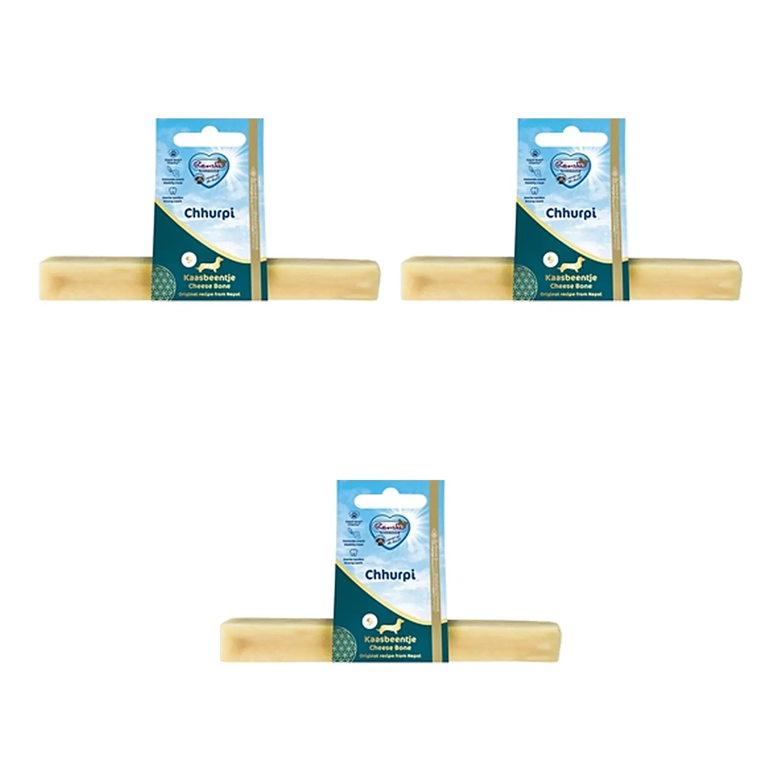 Renske Chhurpi kauwkluif S 41 g – multipack 3 stuks - Afbeelding 1
