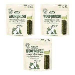 Lily's Kitchen Woofbrush kauwsnack S 22 g – multipack 3 x 7 stuks - Afbeelding 1