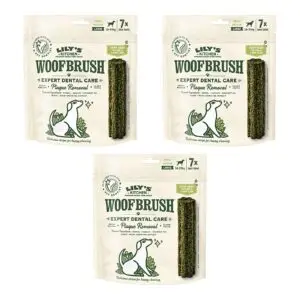 Lily's Kitchen Woofbrush kauwsnack L 47 g – multipack 3 x 7 stuks - Afbeelding 1