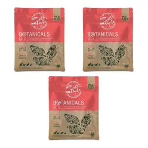 Bunny Nature Botanicals Maxi Mix frambozenblad 400 g – multipack 3 stuks - Afbeelding 1