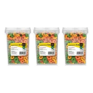 Utopia knabbelringetjes knaagdieren 165 g – plantaardig, multipack 3 stuks - Afbeelding 1