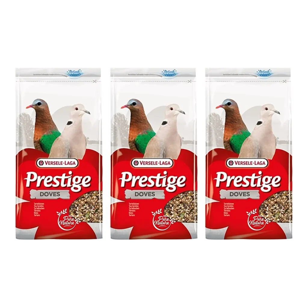 Versele-Laga Prestige tortelduivenvoer 1 kg – multipack 3 stuks