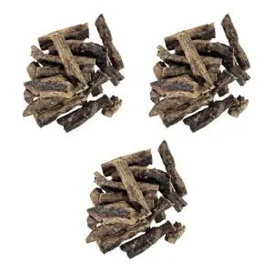 Petsnack kauwsnack buffellong 12-15 cm 1 kg – multipack 3 stuks - Afbeelding 1