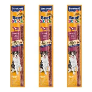 Vitakraft beefstick hond met pens 12 g – hartige snack – multipack 3 stuks - Afbeelding 1