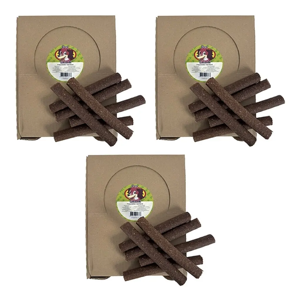 Petsnack sticks fricandel eend hondenkauwsnack 50 stuks – 3 stuks (multipack)
