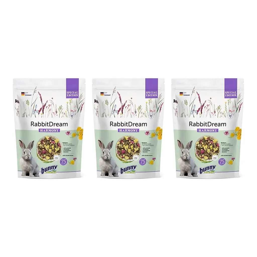 Bunny Nature Konijnendroom Special Edition Harmony 1,5 kg – 3 stuks (multipack)