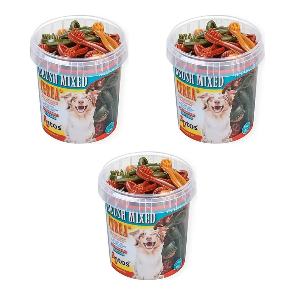 Antos hondensnack Mixed Brush – multipack 3 x 50 stuks
