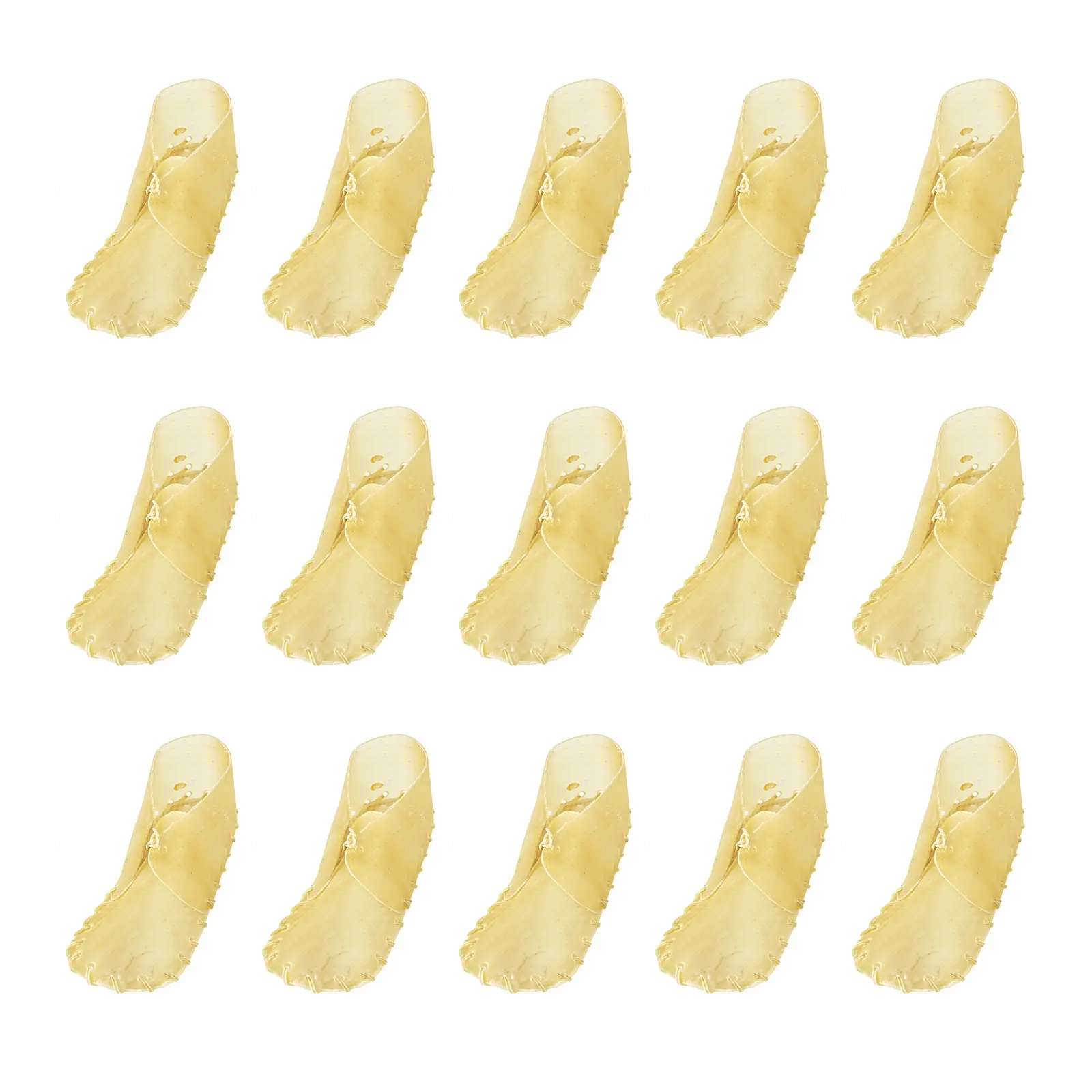 Petsnack kauwschoen buffelhuid 8 inch (20 cm) – multipack 3 x 5 stuks - Afbeelding 1
