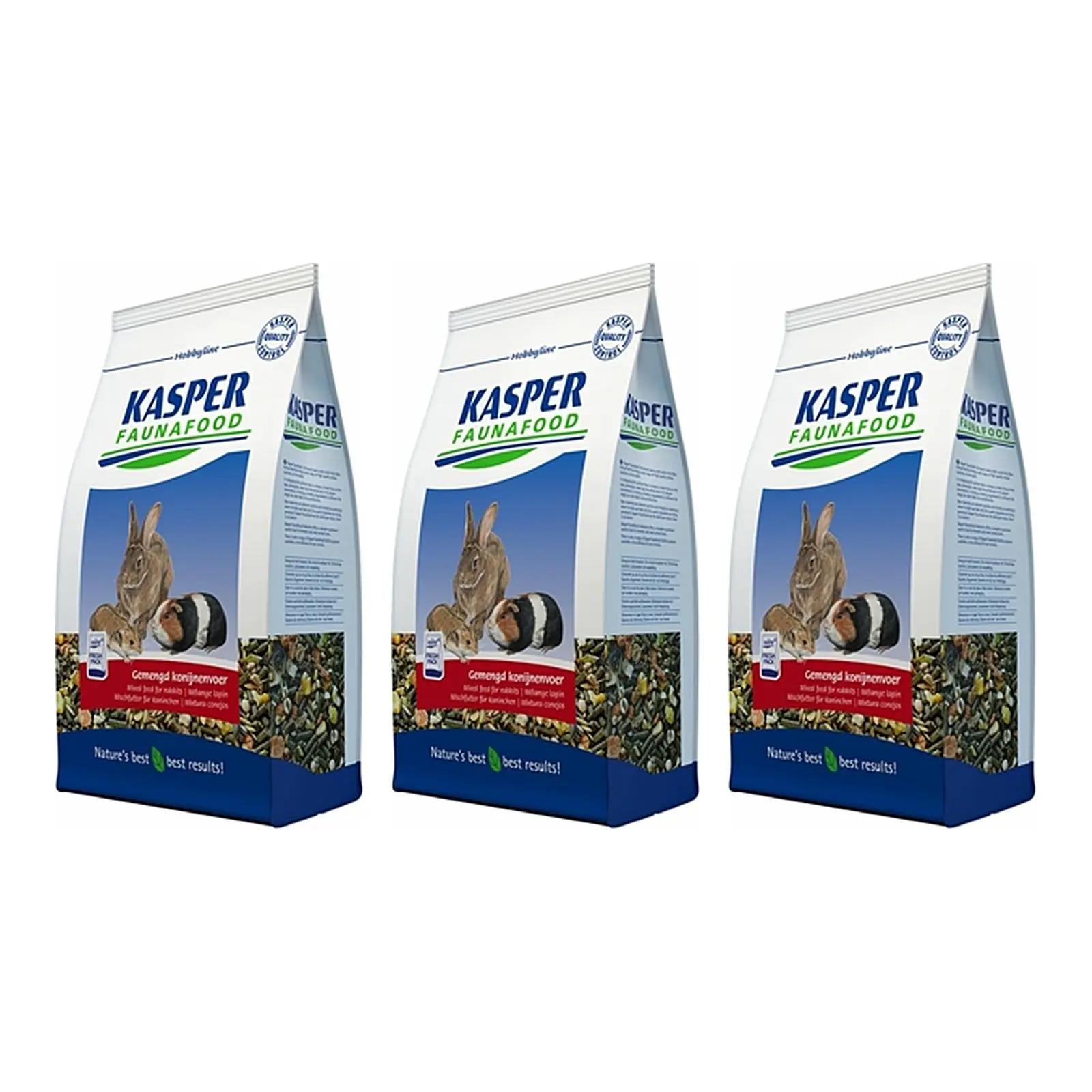 Kasper Faunafood konijnenvoer 3,5 kg rode wortel – multipack 3 stuks - Afbeelding 1