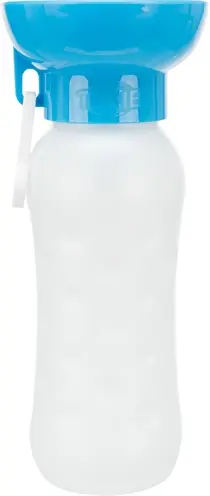 Trixie waterdispenser voor onderweg 550 ml assorti – 3 stuks