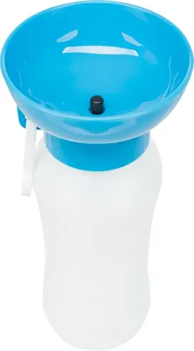 Trixie waterdispenser voor onderweg 550 ml assorti – 3 stuks