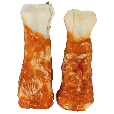 Trixie Denta Fun Chicken Chewing Bones 11 cm 2 x 60 g – kauwbotjes