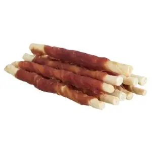 Trixie Denta Fun Duck Chewing Rolls 12 cm 80 g – kauwsnack eend - Afbeelding 4
