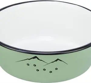 Trixie voerbak emaille groen 17 cm 900 ml – 4 stuks - Afbeelding 4
