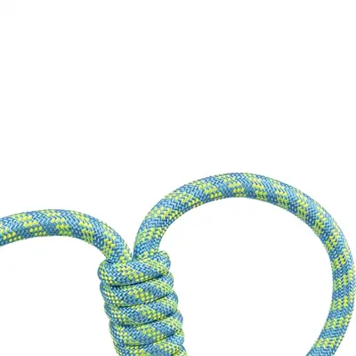 Trixie Aquatoy trekspeeltje touwringen geel/groen 42 cm – 3 stuks, drijvend