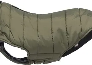 Trixie hondenjas Arlay donkergroen XS 30 cm – waterafstotende tussenjas - Afbeelding 1