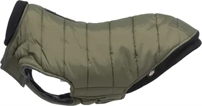 Trixie hondenjas Arlay donkergroen XS 30 cm – waterafstotende tussenjas