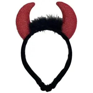 Happy Pet Halloween diadeem duivel voor honden S/M 17 x 10 x 2,5 cm - Afbeelding 1